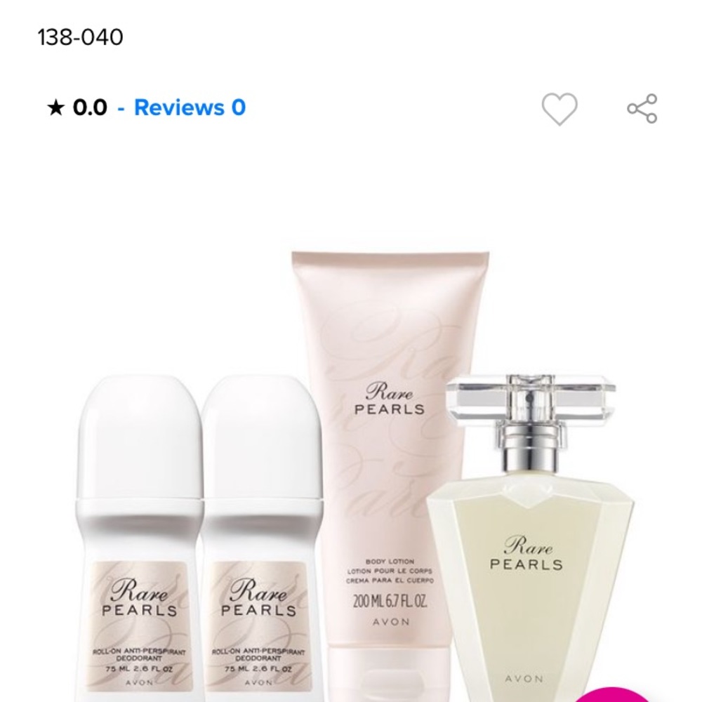 Avon Rare Pearls Bundle SOLD
